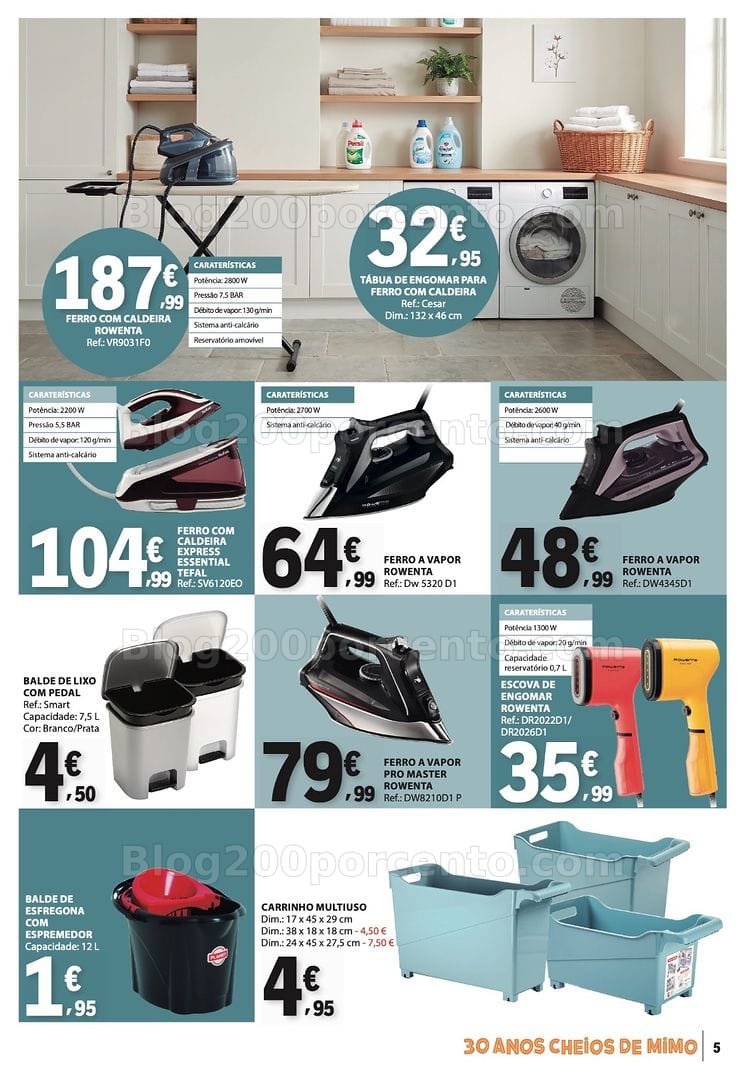 Antevisão Folheto E-LECLERC Bazar Oportunidades Promoções de 30 julho a 12 agosto